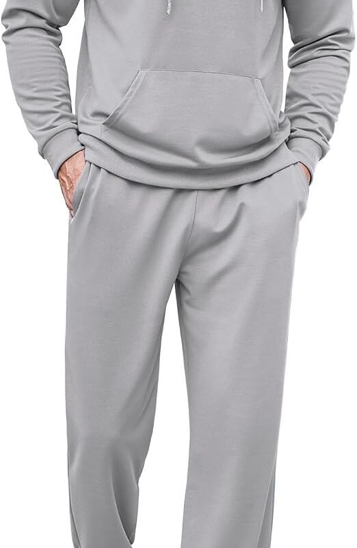 Sweatsuits for Men 2 Piece Tracksuit Casual Athletic Jogging Suit Hooded Set