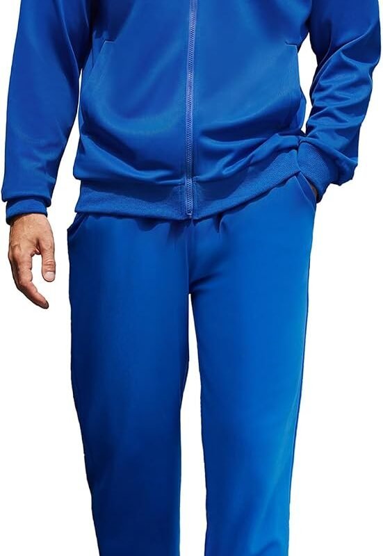 Men Tracksuits Casual Sweatsuit 2 Piece Full Zip Athletic Jogging Suit Sets Sport Sweat Suit